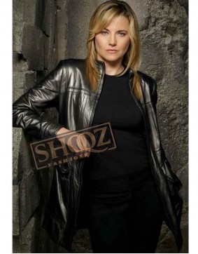 Battlestar Galactica Lucy Lawless Leather Jacket